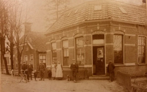 Kapperszaak Klingenberg in 1906